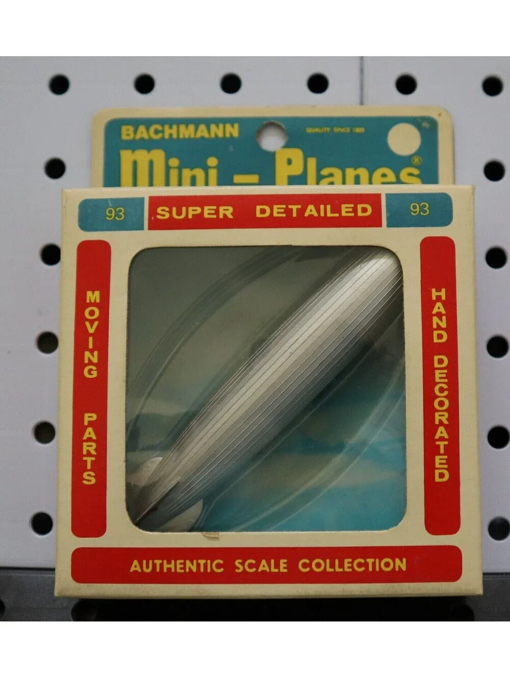 RARE Bachmann Mini Planes 93 Hindenburg Zeppelin #93 in Box
